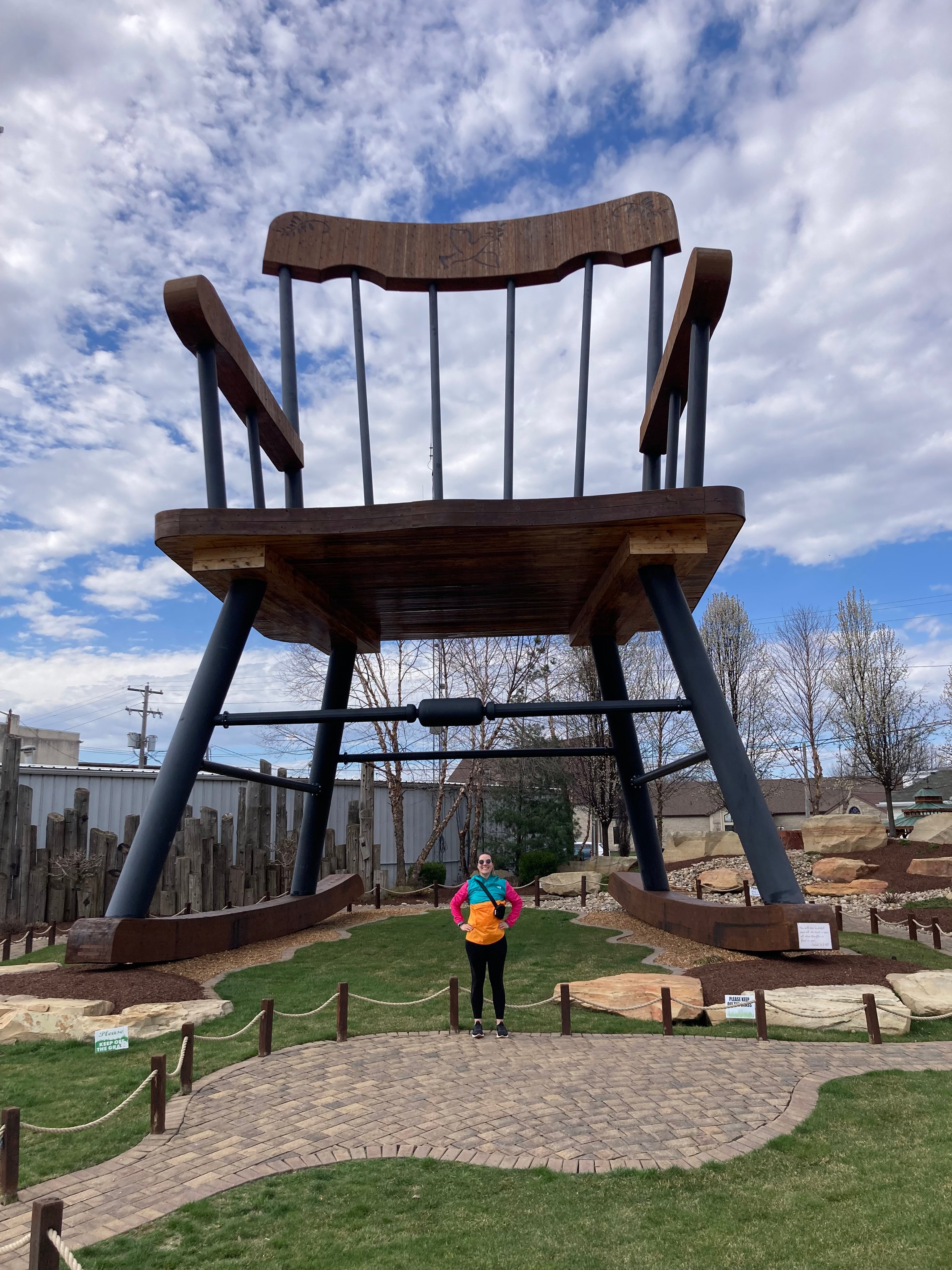 N Warning Rocking chair