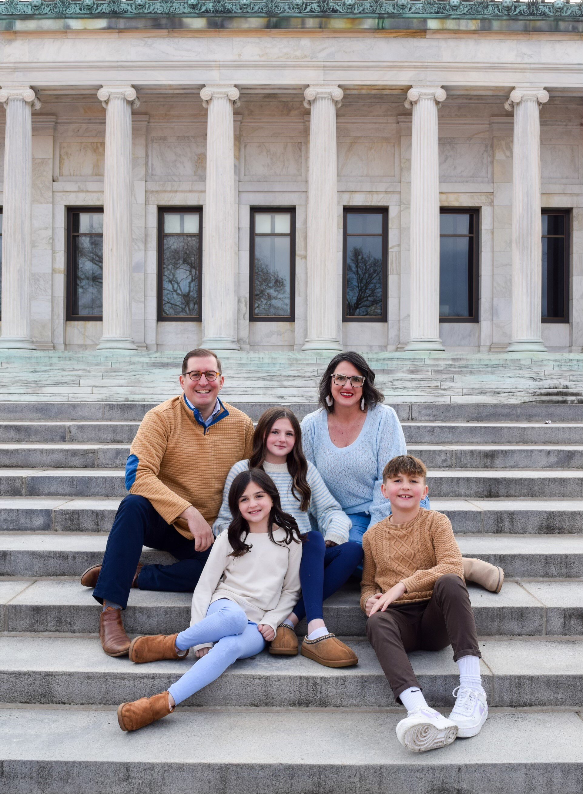 Tim Phillips and family